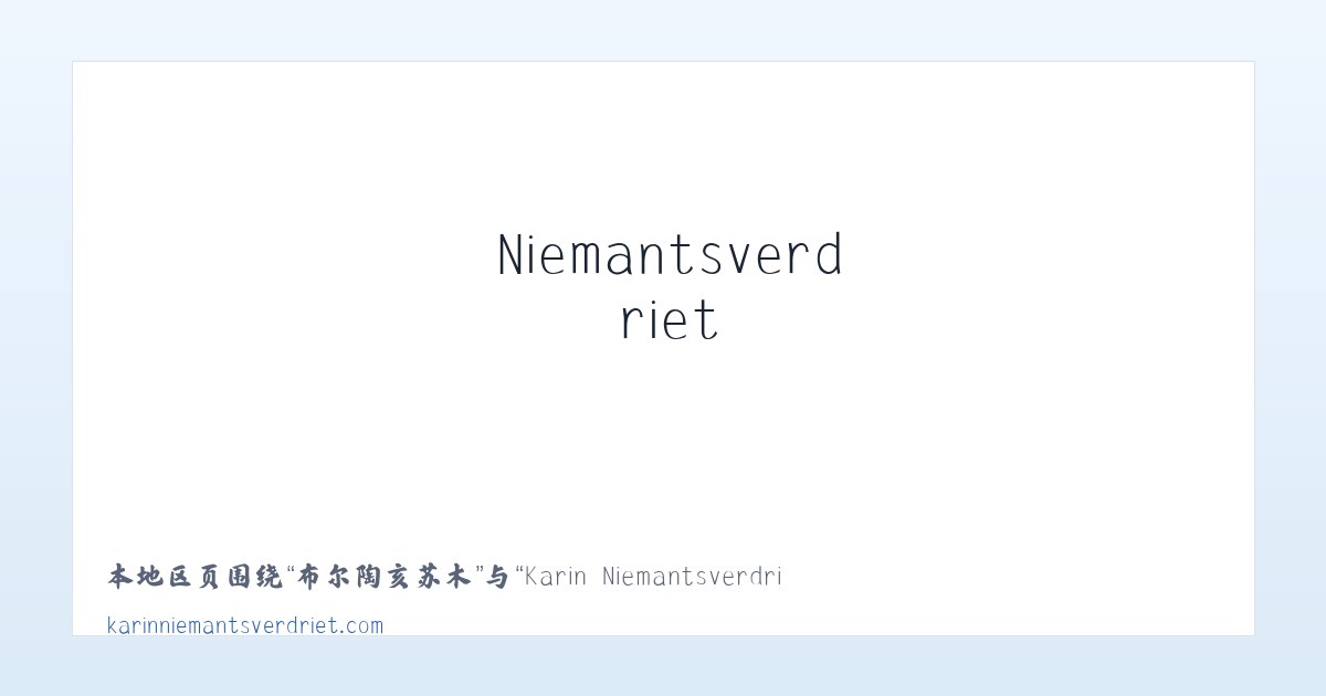 广安门内街道 - Karin Niemantsverdriet 主图